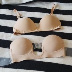 Bundle of Two Nude Bras
